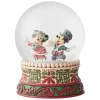 Disney Traditions Collection Splendid Skaters Victorian Christmas Waterball 16 cm* Snøkuler