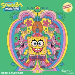 Inc. Viacom International SpongeBob SquarePants 2026 Wall Calendar (Includes Stickers)* Kalendere