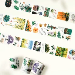 Spring Oasis Washi Tape Sticker Set* Tilbehør
