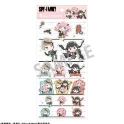 Spy x Family Okkochi 4SIZE Sticker Set* Klistremerker
