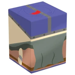 Deck-Bokser & Oppbevaring^Squaroe Stan Marshwalker Stick of Truth South Park Deck Box (100+)