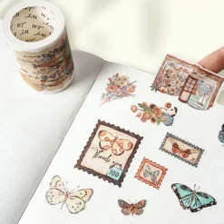Stamped Wings Washi Tape Sticker Set* Tilbehør