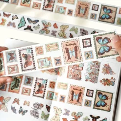 Stamped Wings Washi Tape Sticker Set* Tilbehør