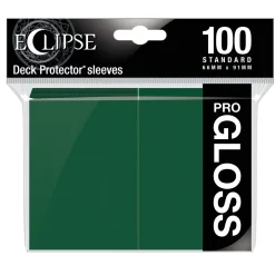 Kortlommer^Standard Size Forest Green PRO-Gloss Eclipse Sleeves (100) Kortlommer