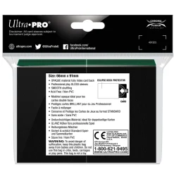 Kortlommer^Standard Size Forest Green PRO-Gloss Eclipse Sleeves (100) Kortlommer