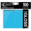 Kortlommer^Standard Size Sky Blue PRO-Gloss Eclipse Sleeves (100) Kortlommer