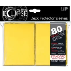 Kortlommer^Standard Size Yellow PRO-Matte Eclipse Sleeves (80)