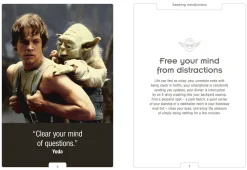 Christian Blauvelt Humor^Star Wars Be More Yoda: Mindful Thinking from a Galaxy Far Far Away