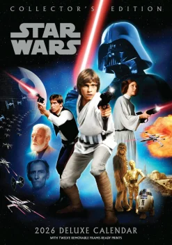 Star Wars Classic 2026 A3 Deluxe Calendar* Science Fiction|Kalendere