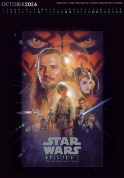 Star Wars Classic 2026 A3 Deluxe Calendar* Science Fiction|Kalendere