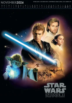 Star Wars Classic 2026 A3 Deluxe Calendar* Science Fiction|Kalendere