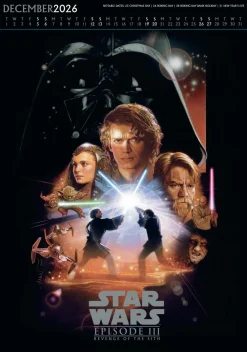 Star Wars Classic 2026 A3 Deluxe Calendar* Science Fiction|Kalendere