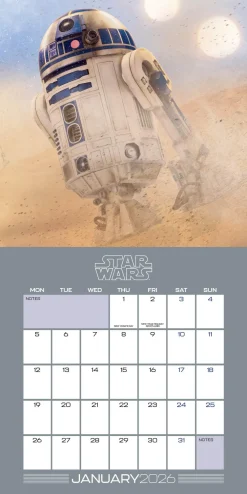 Star Wars Classic 2026 Mini Calendar* Science Fiction|Kalendere