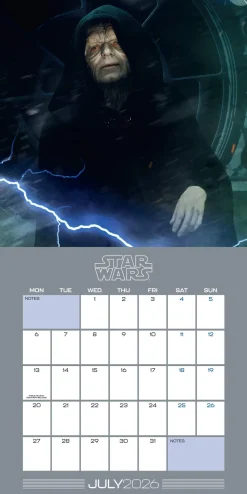 Star Wars Classic 2026 Square Calendar* Kalendere
