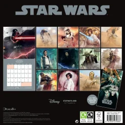 Star Wars Classic 2026 Square Calendar* Kalendere