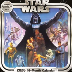 Star Wars Classic 2026 Square Calendar* Kalendere