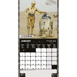 Star Wars Classic 2026 Square Calendar* Kalendere
