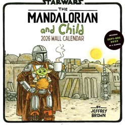 Jeffrey Brown Kalendere^Star Wars The Mandalorian and Child 2026 Wall Calendar