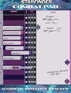 Paizo Publishing Starfinder Combat Pad (s2)* Tilbehør