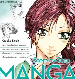 Gecko Keck Tegne & Male^Step-by-Step Manga