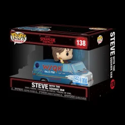 Funko POP! Television Steve with the Squawk Van POP! Rides Deluxe Vinyl Figure* Funko! Pop
