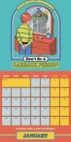 Steven Rhodes 2026 Square Calendar* Kalendere