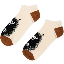 Moomin, Mummitrollet Stinky Men Beige Ankle Socks (40-46)* Sokker & Fottøy