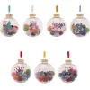 Disney-jul Stitch Pom Poms Baubles Set of 7* Julekuler|Julepynt