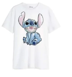Lilo & Stitch Stitch Sketch T-Shirt (XXL)* T-Skjorter