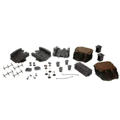 WizKids Kart & Battlemaps|Terreng & Tilbehør^Stone Bridge 4D Settings Painted Miniatures