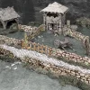 Battle Systems Kart & Battlemaps|Terreng & Tilbehør^Stone Walls , Fantasy Terrain