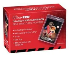 Storage Box and Semi Rigid Lip Sleeves (200)* Kortlommer