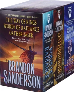Brandon Sanderson Brandon Sanderson|Samlebokser^Stormlight Archive Paperback Boxed Set I, Books 1-3: The Way of Kings, Words of Radiance, Oathbringer