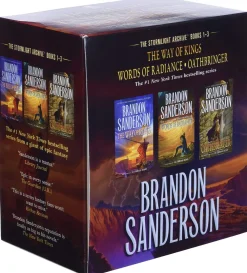 Brandon Sanderson Brandon Sanderson|Samlebokser^Stormlight Archive Paperback Boxed Set I, Books 1-3: The Way of Kings, Words of Radiance, Oathbringer