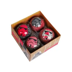 Star Wars-jul Stormtrooper Baubles 4-Pack 75 mm* Julekuler|Julepynt