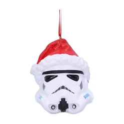 Star Wars-jul Julekuler|Julepynt^Stormtrooper Santa Hat Hanging Ornament