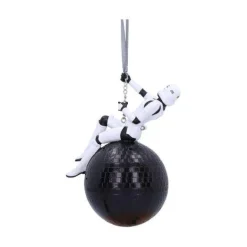 Star Wars-jul Julekuler^Stormtrooper Wrecking Ball Hanging Ornament 12,5cm