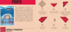 Insight Editions Studio Ghibli Origami: Unofficial Papercraft Projects to Create Totoro, Ponyo, Jiji, and more!* Tegne & Male|Håndarbeid