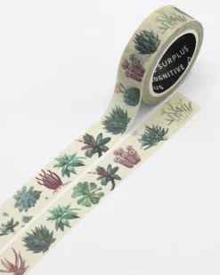 Tilbehør^Succulents Washi Tape