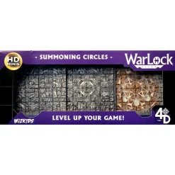 WizKids Terreng & Tilbehør^Summoning Circles Warlock Tiles Box Set