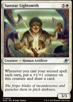 Sunstar Lightsmith (Enkeltkort)* Singles (Løskort)|Singles (Løskort)