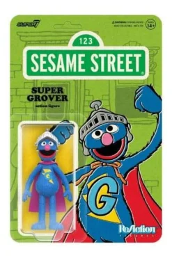 Actionfigurer^Super Grover ReAction Action Figure 10 cm