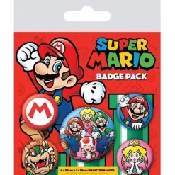 Super Mario Badge Pack* Buttons