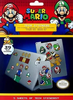 Super Mario Tech Stickers* Klistremerker