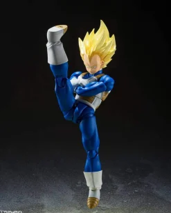 S.H. Figuarts-action figurer Super Saiyan Vegeta Awakened Super Saiyan Blood S.H. Figuarts Action Figure 14 cm* Actionfigurer