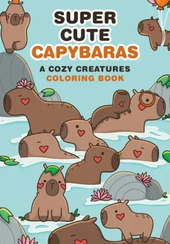 Mafalda Mota Super-Cute Capybaras: A Cozy Creatures Coloring Book* Tegne & Male