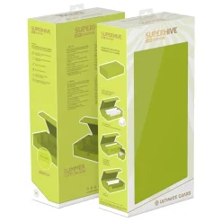 Superhive Card Case Summer Edition 2025 Lime Monocolor XenoSkin Standard Size (550+)* Deck-Bokser & Oppbevaring