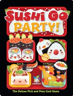 Phil Walker-Harding Sushi Go Party! Nordisk Utgave* Familiespill