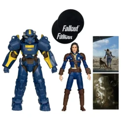 Samleobjekter^T-60 Vault Tec & Sole Survivor Statue 2-Pack 18 cm