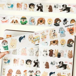 Tail Waggers Washi Tape Sticker Set* Tilbehør